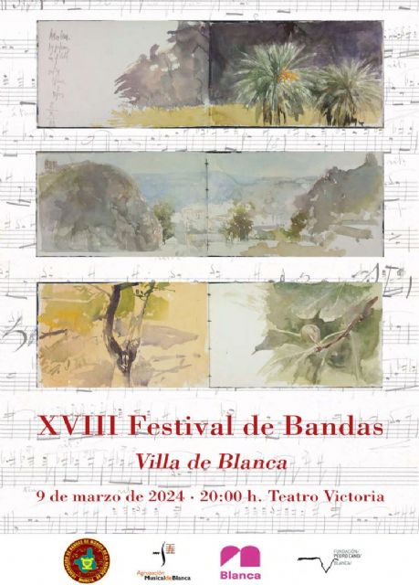 El Festival de Bandas Villa de Blanca alcanza su décimo octava edición en el municipio