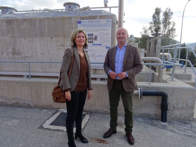 La depuradora de Blanca reduce los costes de tratamiento y mejora de la calidad del agua con un sistema pionero en Europa
